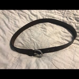 Dark brown belt